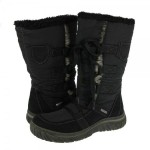 Boot nữ TAMARIS cao cổ bệt đen BB98