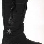 Boot nữ Tamaris cổ cao màu đen BB09