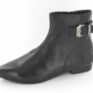 Boot nữ VEGABOND cổ thấp bệt đen BB41