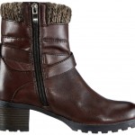 Boot nữ VNXK CAPRICE cổ cao đế thấp BB044