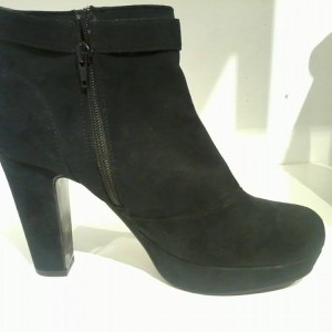 Boot bệt nữ BELLISSIMA cổ thấp màu đen BB36