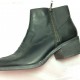Boot nữ VNXK DIVAS cổ thấp gót thấp màu đen BB034.DE.37