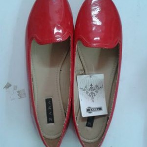 Giày bệt nữ ZARA màu hồng GB38