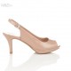 Sandal nữ M&S cao gót màu nude X86
