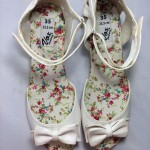 Sandal VNXK VOX màu trắng TE002.TR.35